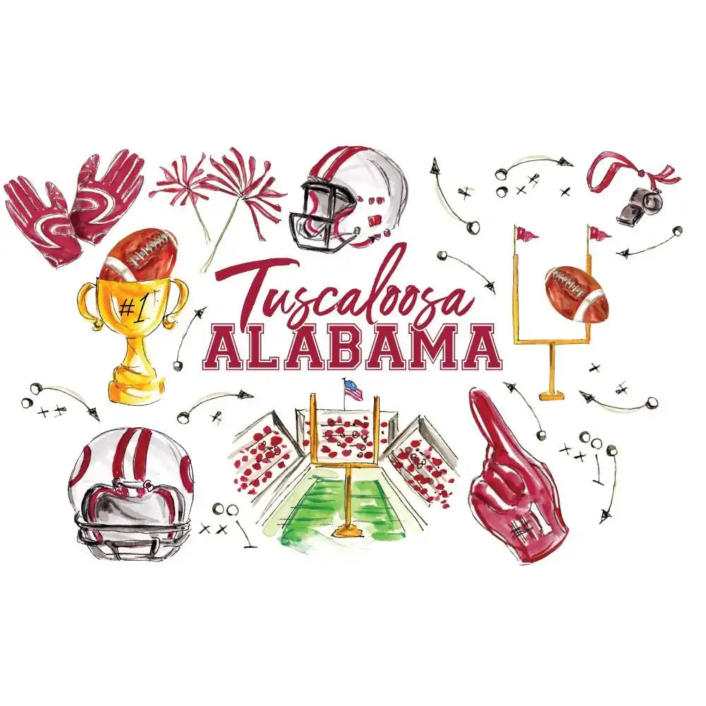 Tailgates in Tuscaloosa To-Go Tumbler 30oz