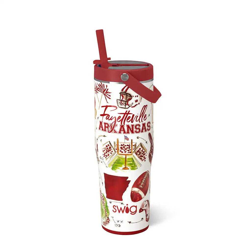 Tailgates in Fayetteville To-Go Tumbler 30oz