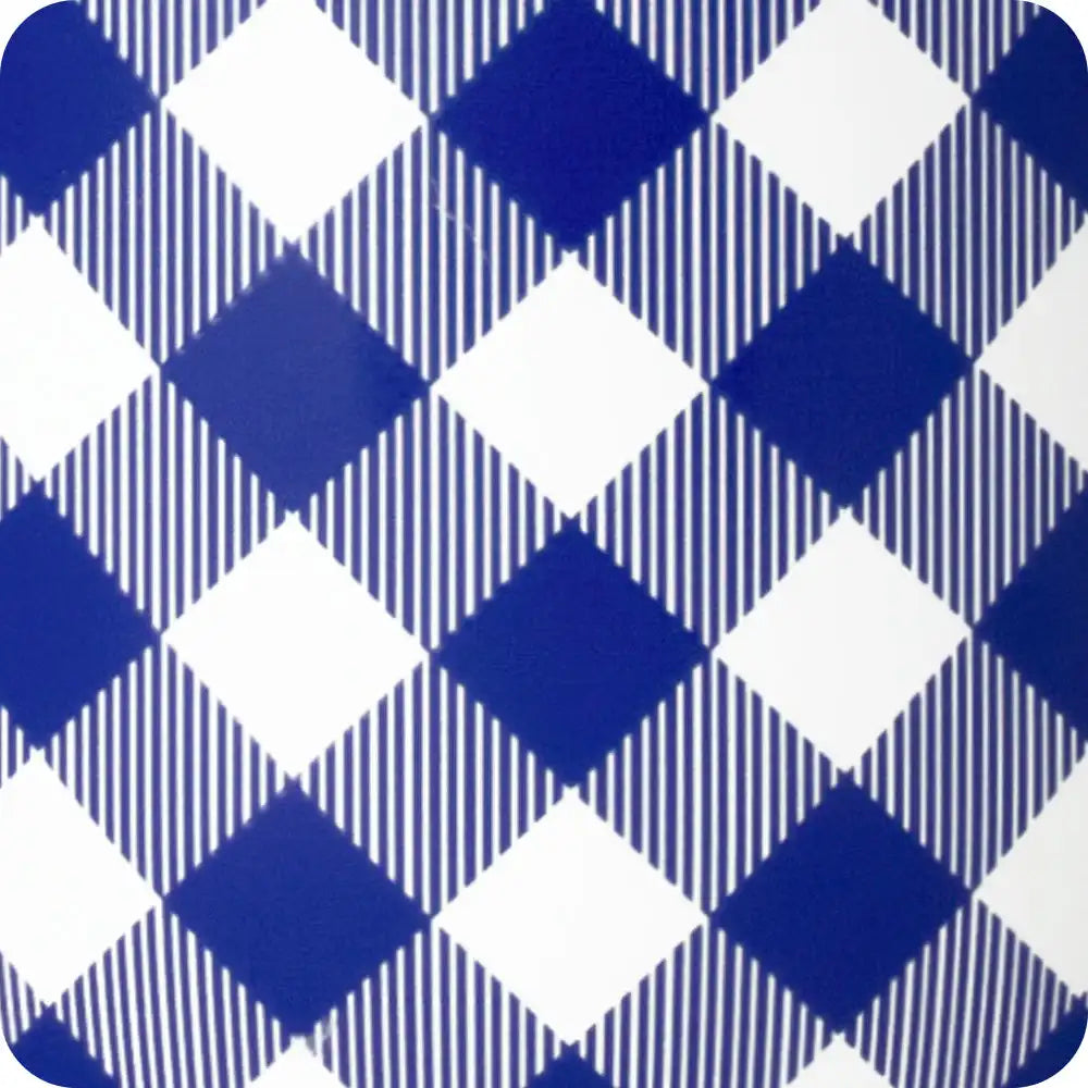 Gameday Gingham Royal Mega Mug 30oz