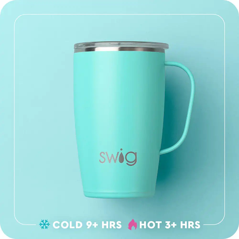Black Travel Mug 18oz