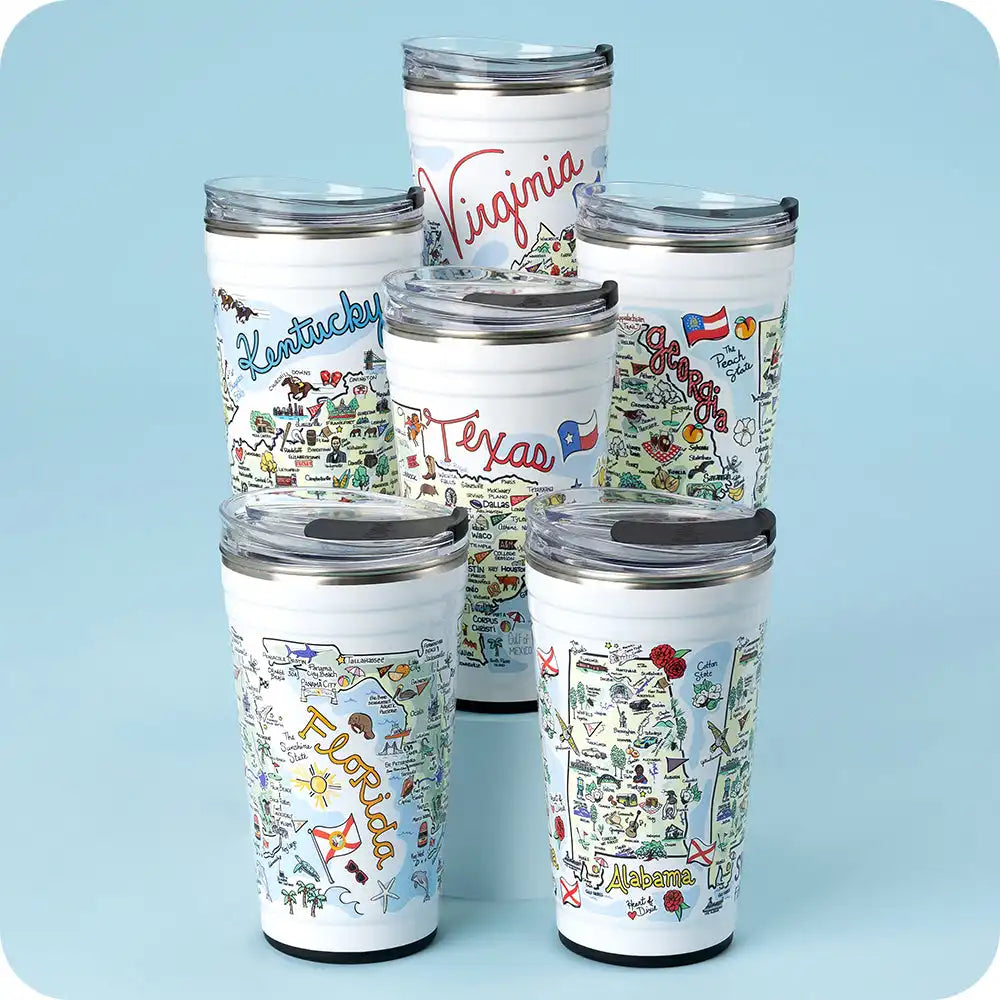 Illinois Party Cup 24oz
