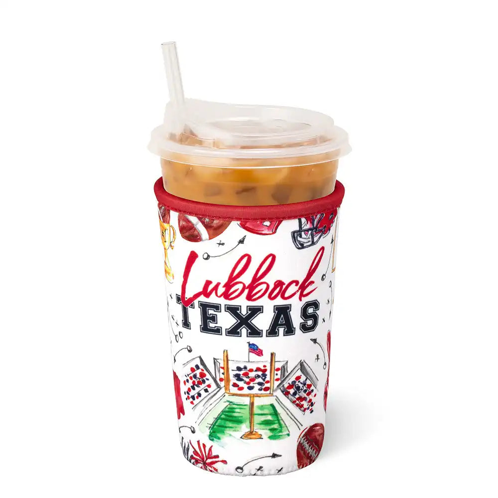 Tailgates in Lubbock Medium Iced Cup Coolie