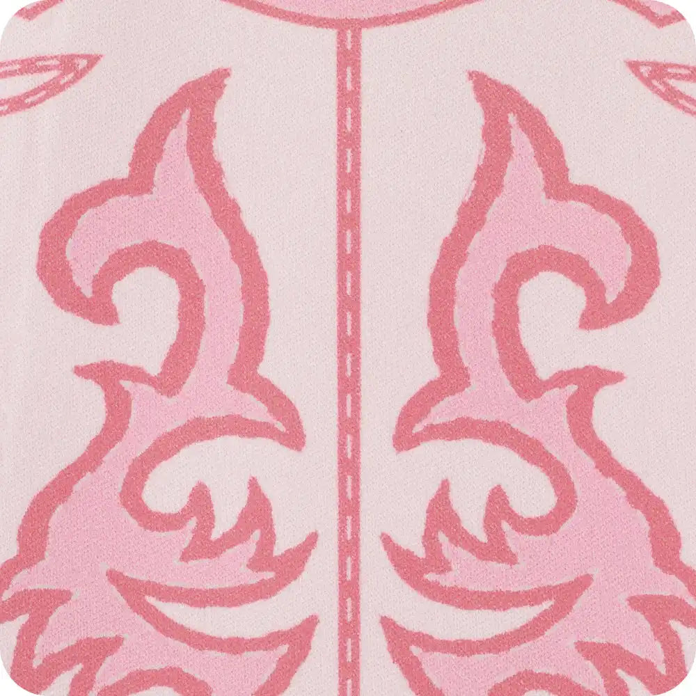 Boot Scootin' Pink Medium Iced Cup Coolie