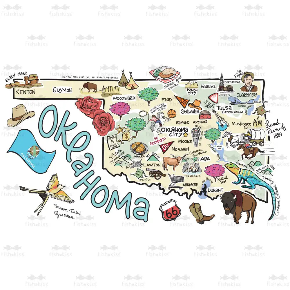Oklahoma Travel Mug 22oz
