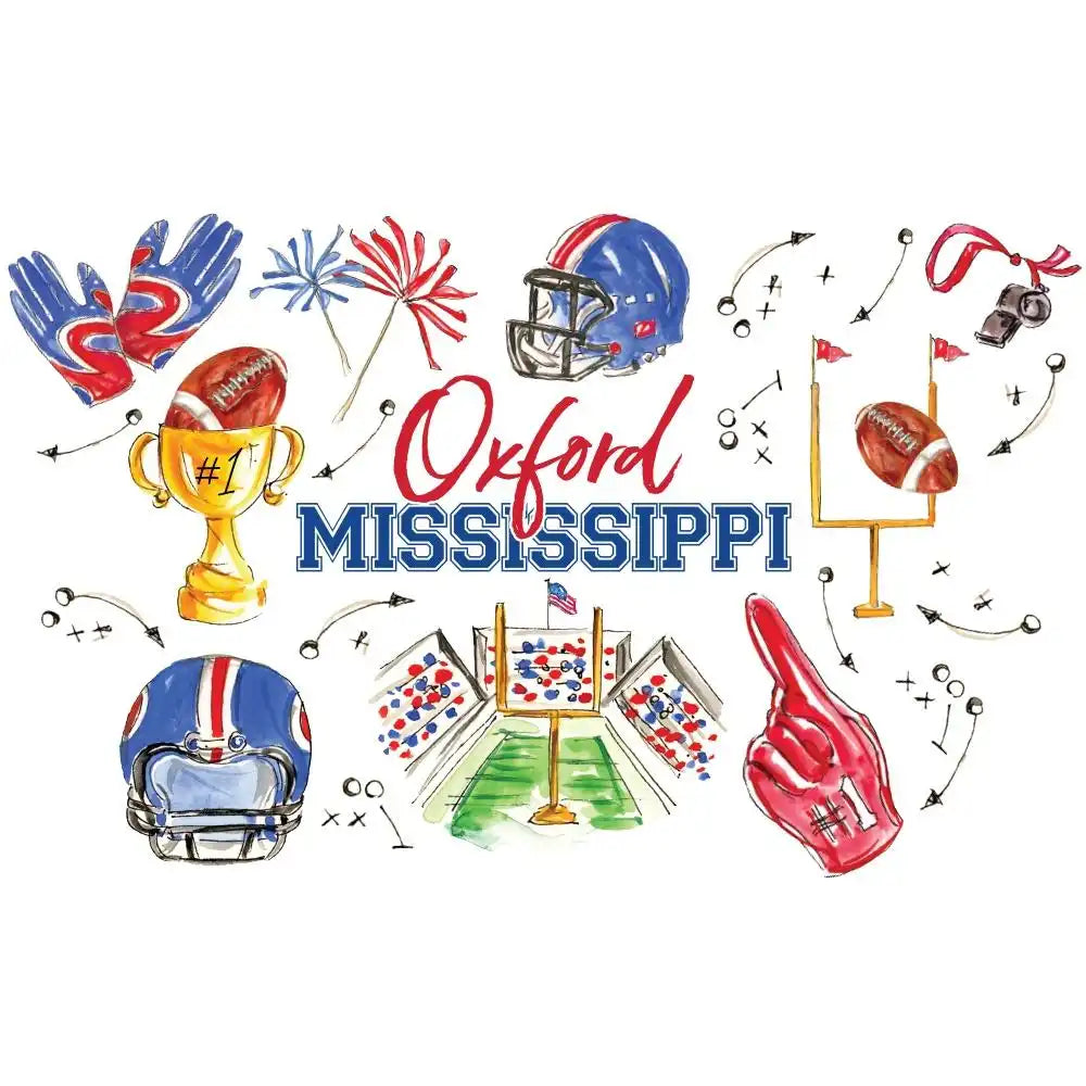 Tailgates in Oxford Plastic Tumbler 24oz