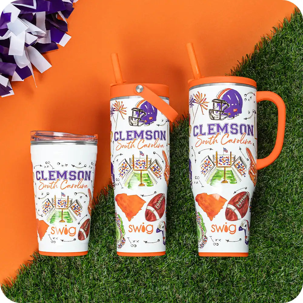 Tailgates in Clemson Mega Mug 40oz