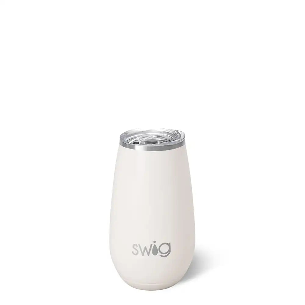 Shimmer Pearl Stemless Flute 6oz