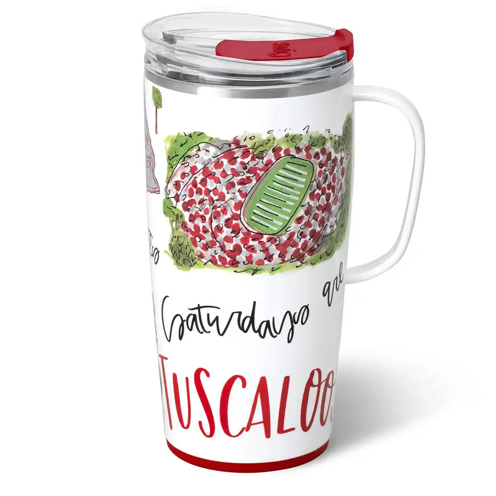 Saturdays in Tuscaloosa Travel Mug 22oz