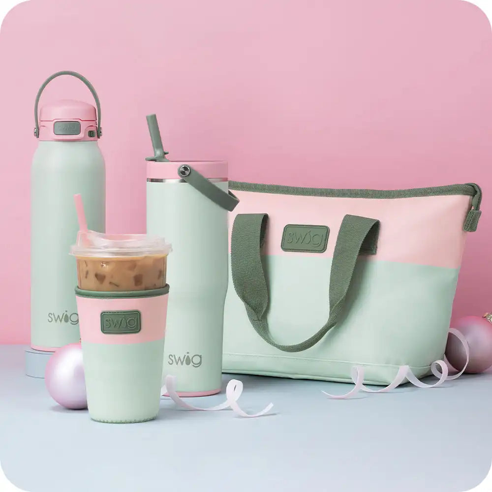 Sage Mist Medium Iced Cup Coolie