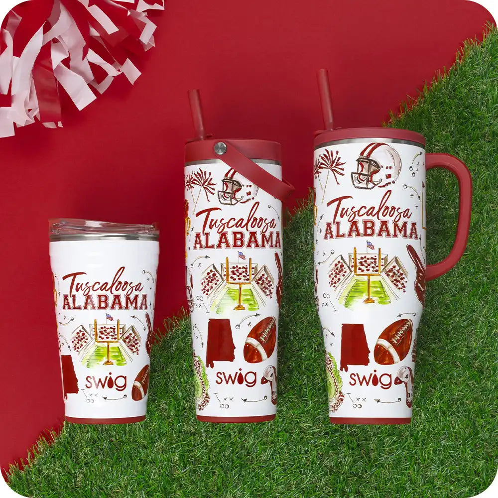 Tailgates in Tuscaloosa Mega Mug 40oz