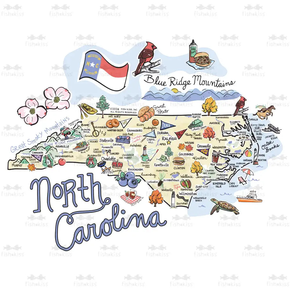 North Carolina Party Cup 24oz