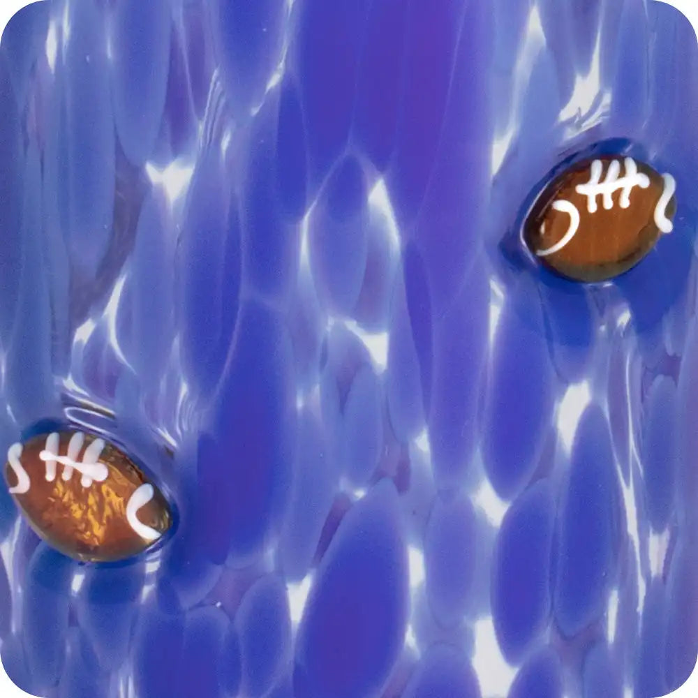 Royal Football Charm Glass 17oz