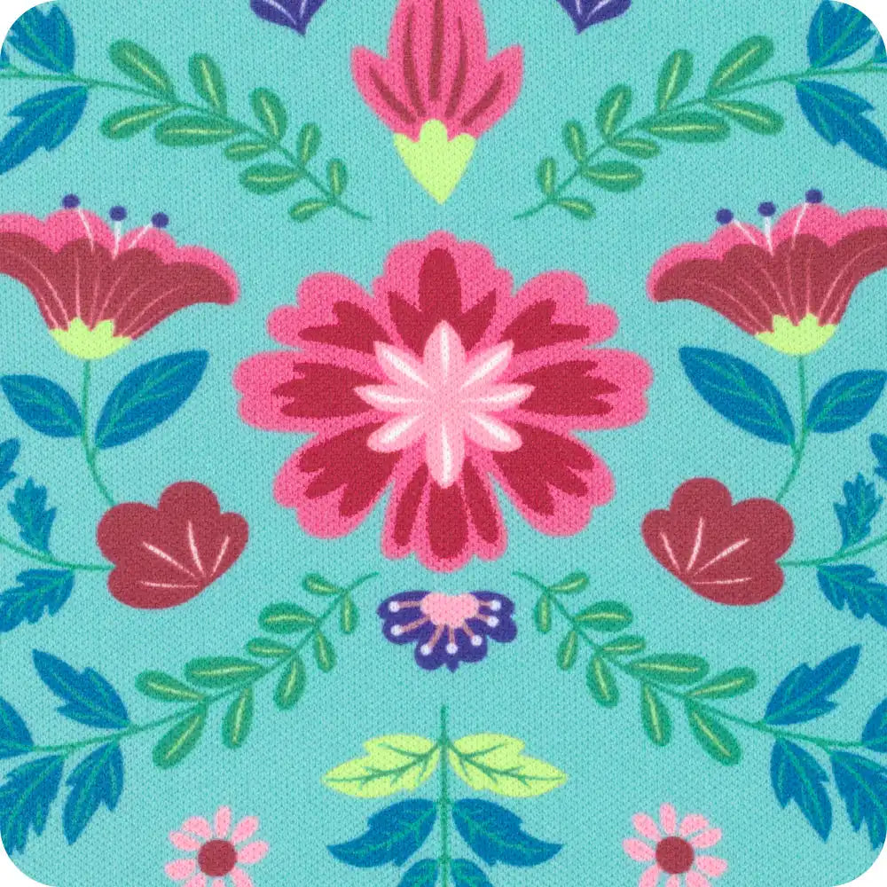 Flora Azul Medium Iced Cup Coolie