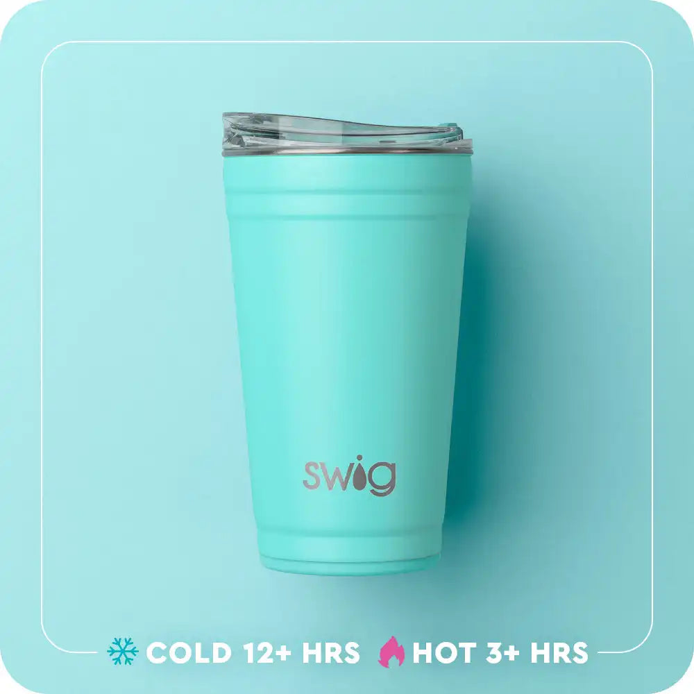 Black Party Cup 24oz