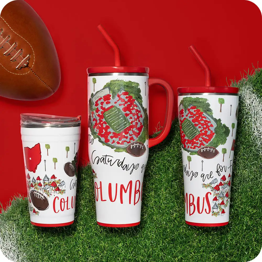 Saturdays in Columbus Party Cup 24oz