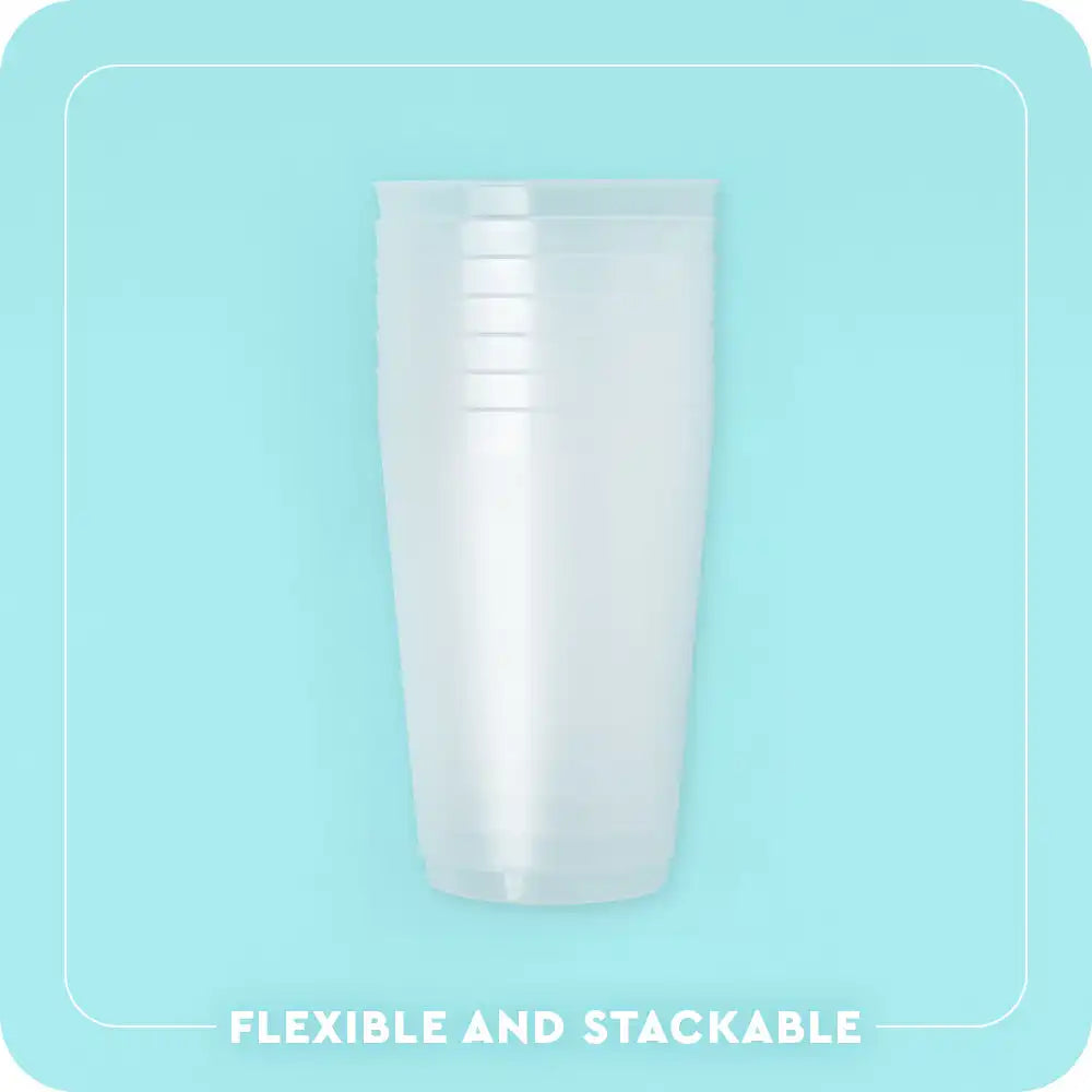 Kickoff Cocktails Royal + Red Frost Flex Cup 20oz (Set of 8)