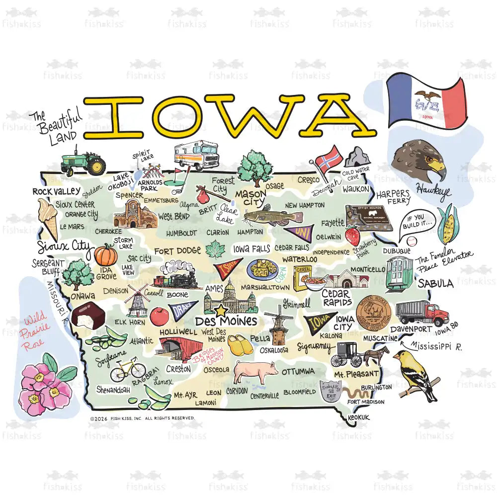 Iowa Party Cup 24oz