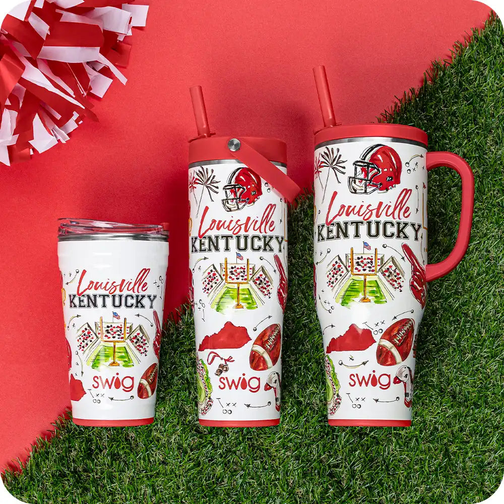 Tailgates in Louisville Mega Mug 40oz