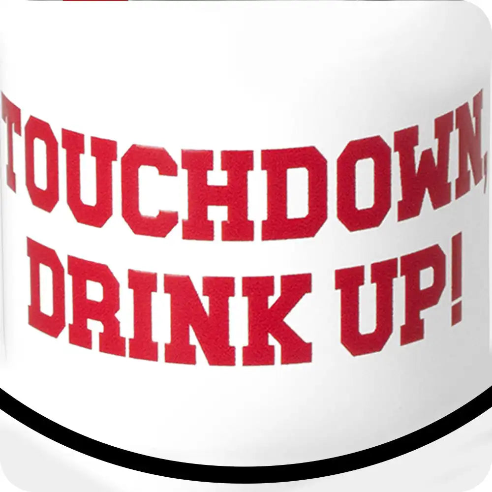 Touchdown Red + Black Swig Shot 2oz