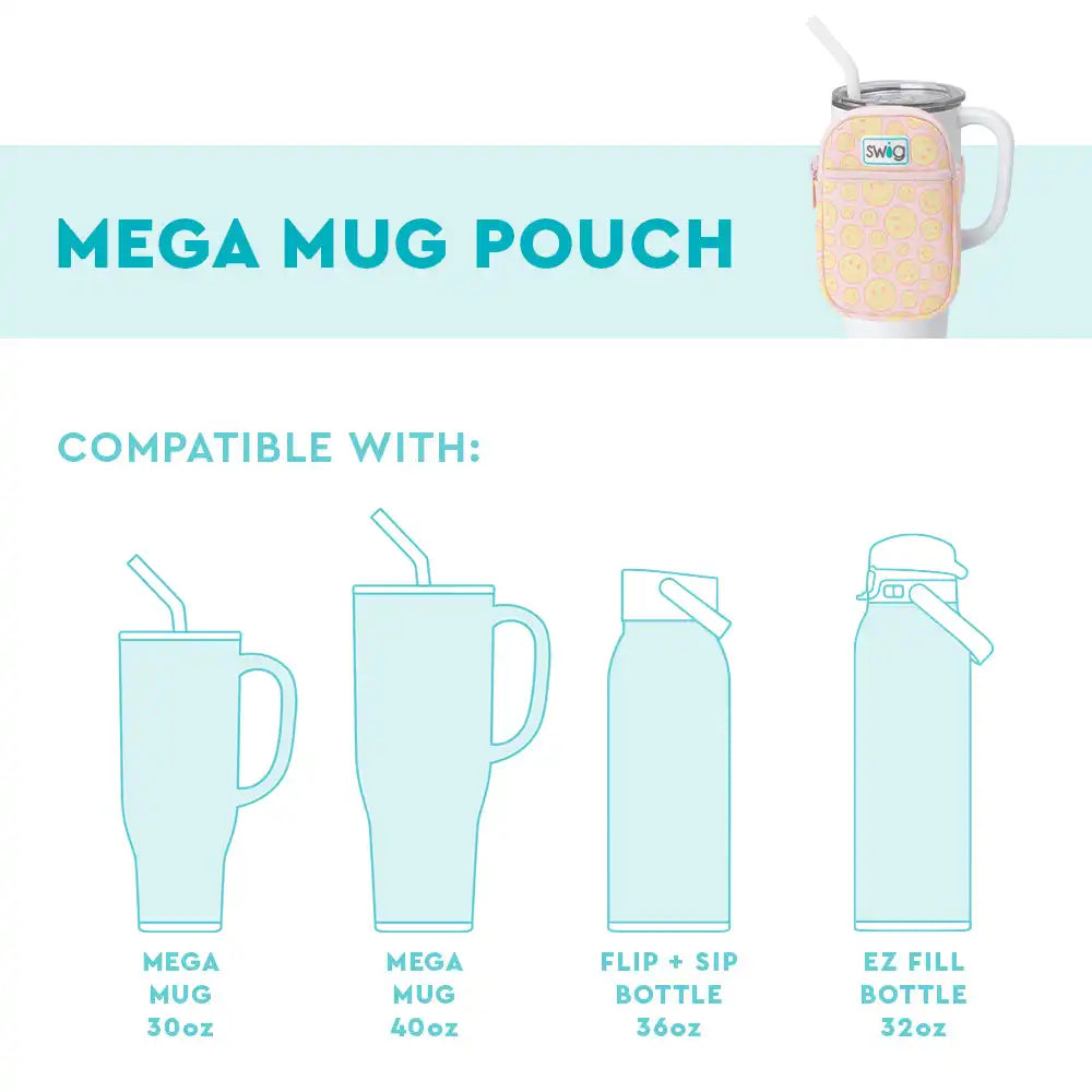 Roller Rink Mega Mug Pouch