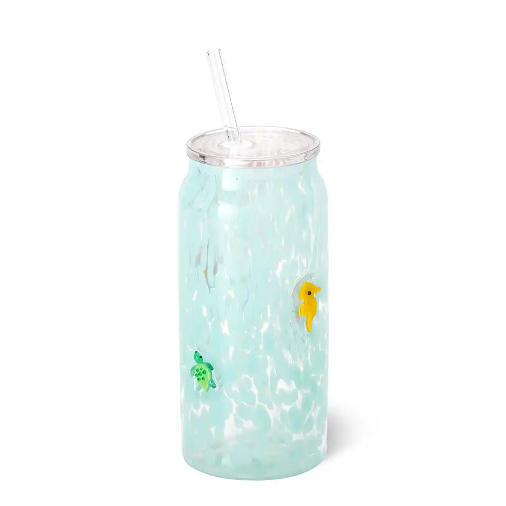 Summer Salt Charm Soda Glass 23oz