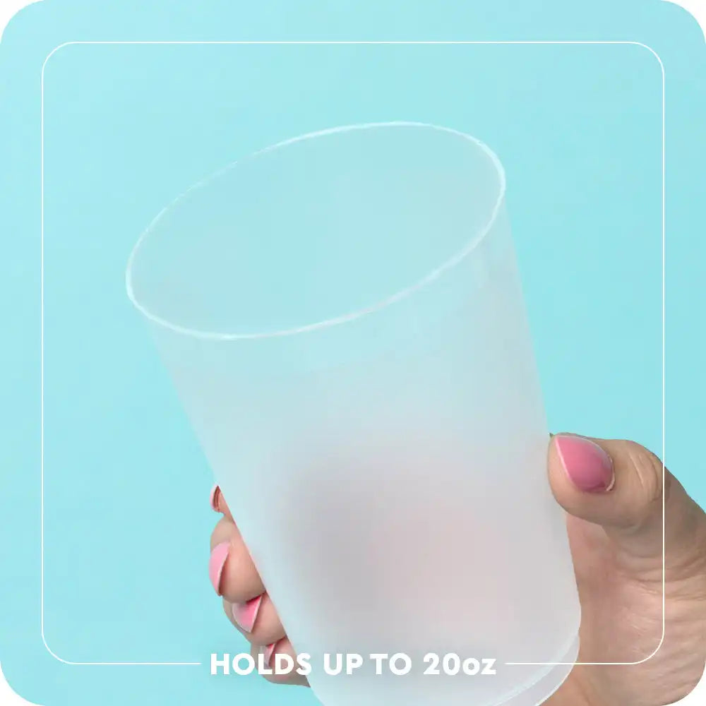 Tailgates in College Station Frost Flex Cup 20oz (Set of 8)
