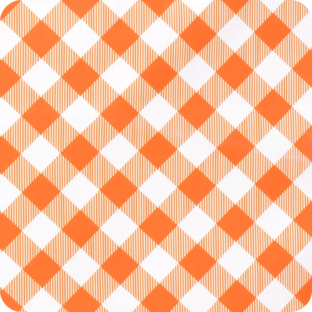 Gameday Gingham Orange Loopi Tote Bag