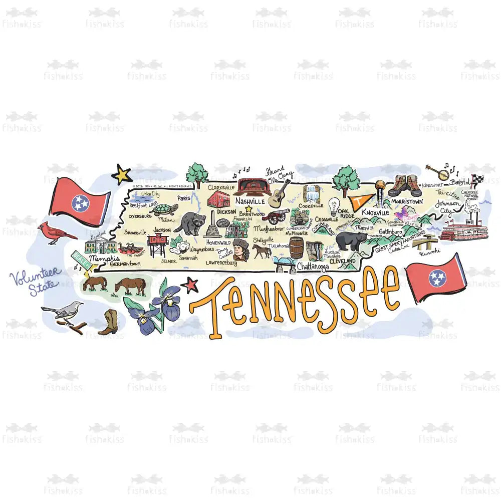 Tennessee Tumbler 22oz