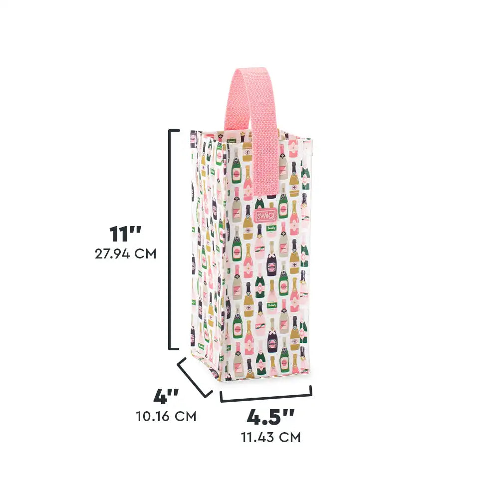 Bubbly Wine Reusable Gift Bag