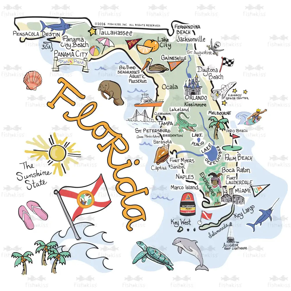 Florida Party Cup 24oz