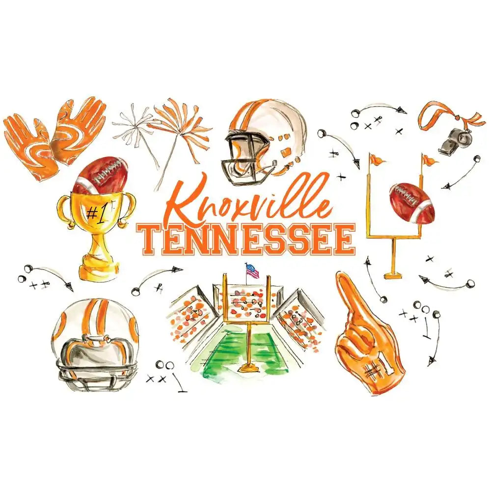 Tailgates in Knoxville Party Cup 24oz