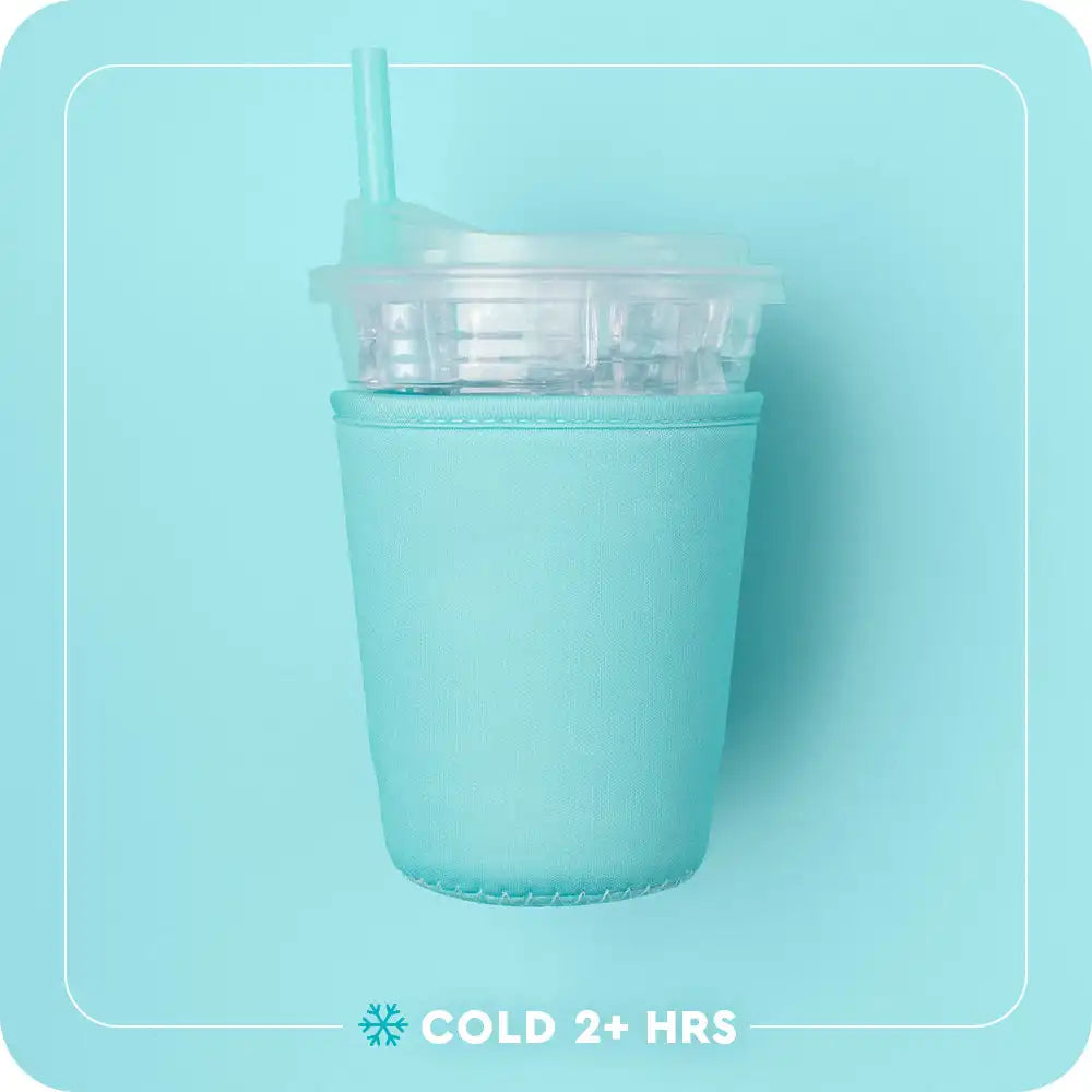 Gameday Gingham Maroon Small Iced Cup Coolie