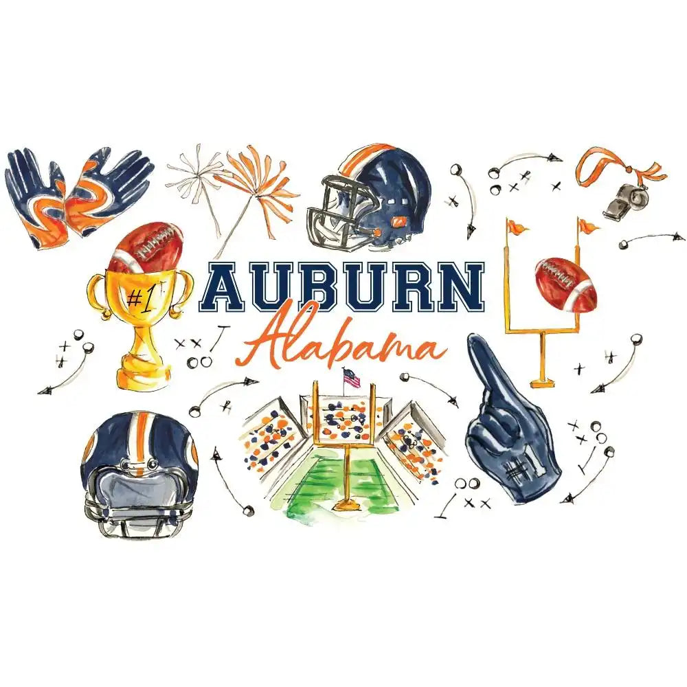 Tailgates in Auburn Party Cup 24oz