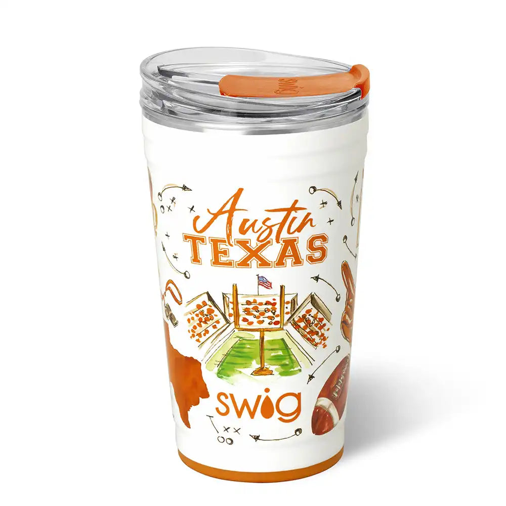Tailgates in Austin Party Cup 24oz