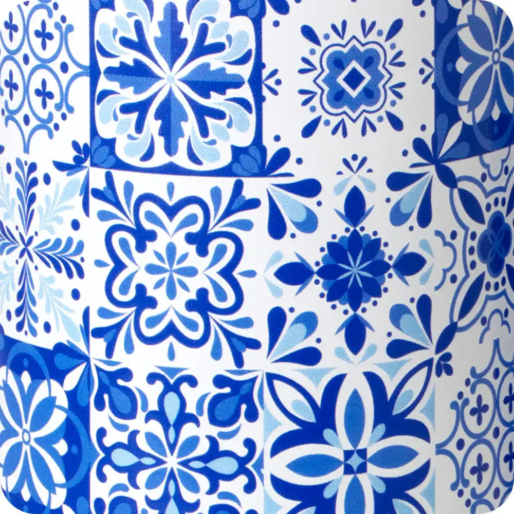 Indigo Tiles Mega Mug 40oz
