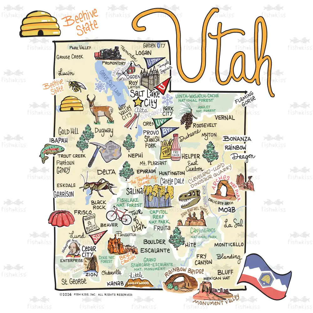 Utah Mega Mug 40oz