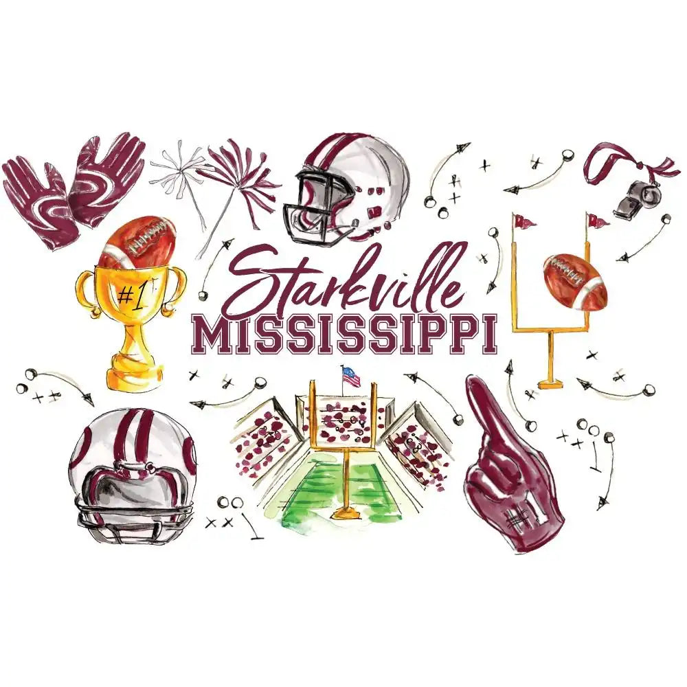 Tailgates in Starkville Medium Iced Cup Coolie