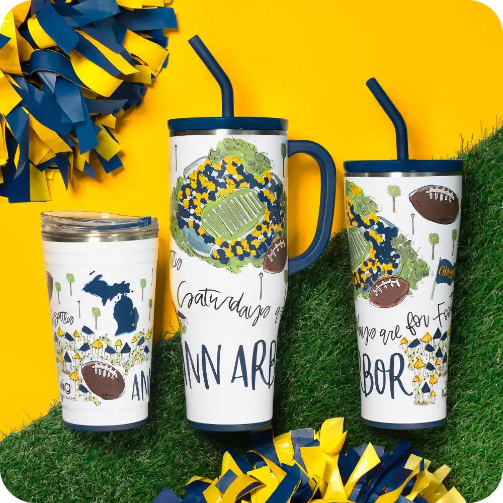 Saturdays in Ann Arbor Mega Mug 40oz